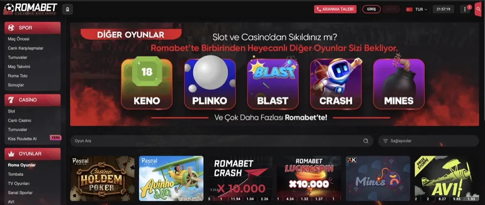 romabet girişi